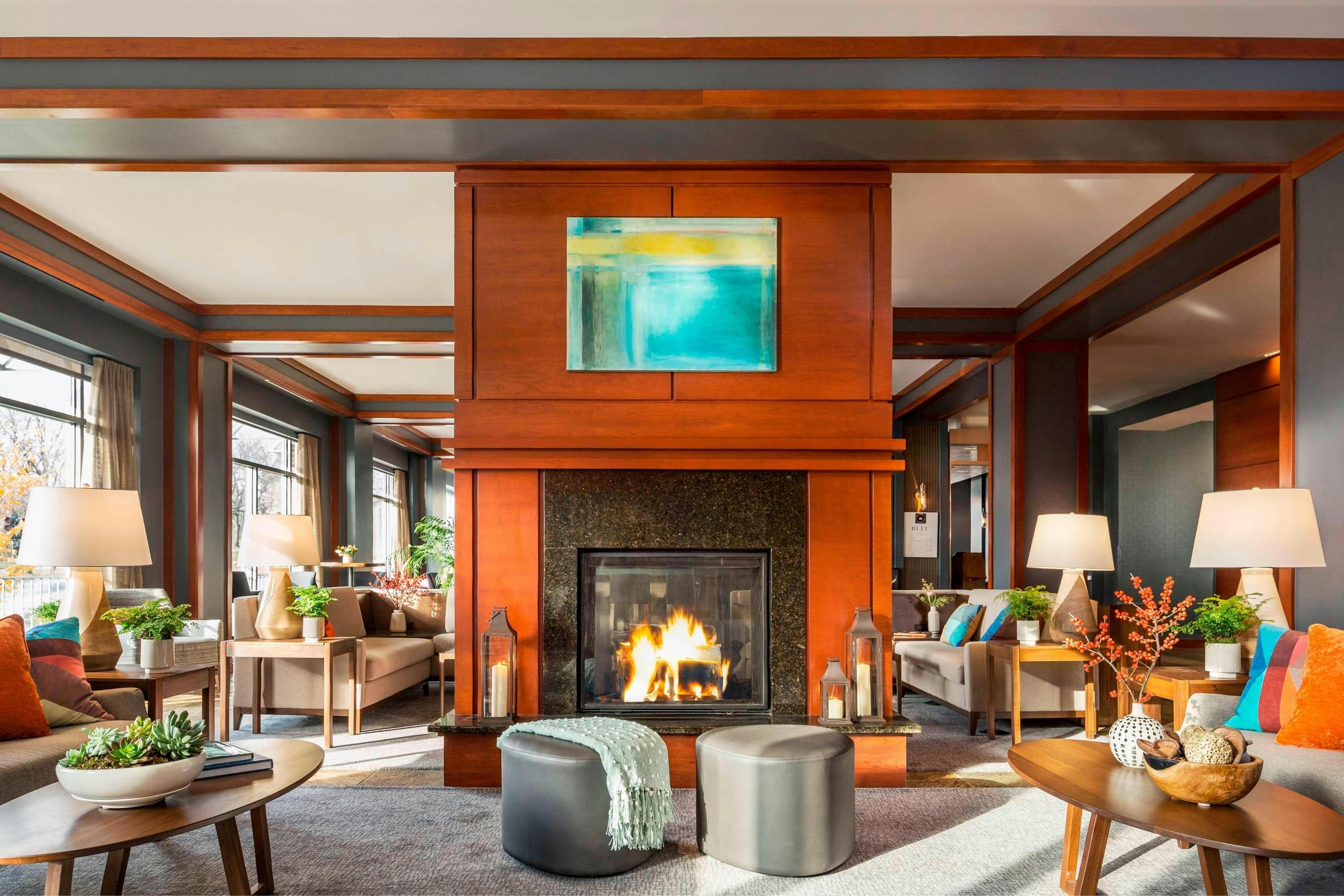 Courtyard by Marriott Burlington Harbor - ברלינגטון - טרקלין