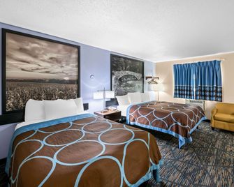 Super 8 By Wyndham Council Bluffs Ia Omaha Ne Area - Council Bluffs - Habitación