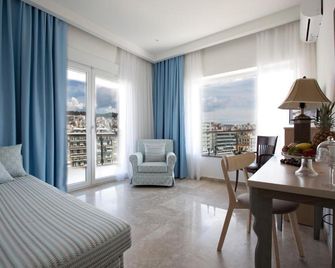 Panorama Junior Suites - Kavála - Living room