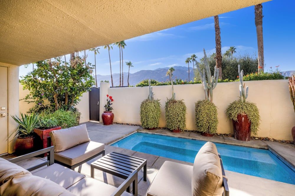 Serene Moviecolony Pool Haven Walk To Indiancanyon - Palm Springs - Piscina