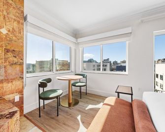 فندق نوب هيل - سان فرانسسكو - غرفة معيشة