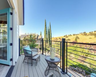 Steps to Sutter Creek: Chic Wine Country Cottage - Sutter Creek - Balkon