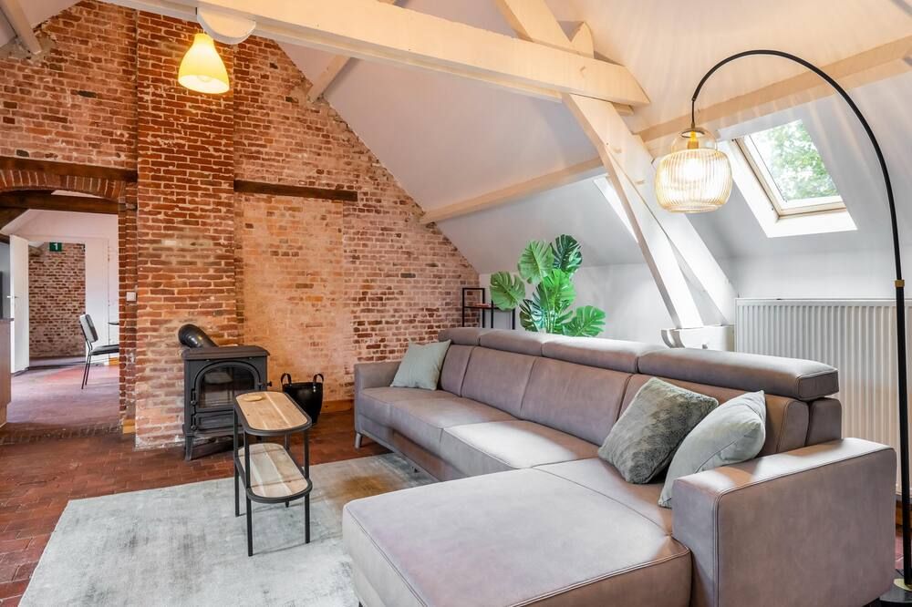 Nice Apartment on Unesco World Heritage Site Wortel-kolonie - Hoogstraten - Вітальня