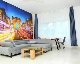 Paris - Lomé - Living room