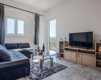 Sea view apartment Pink - Cavtat - Living room