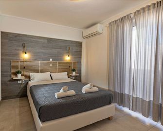 Castello Apartments-Crete Residences - Panormos - Slaapkamer