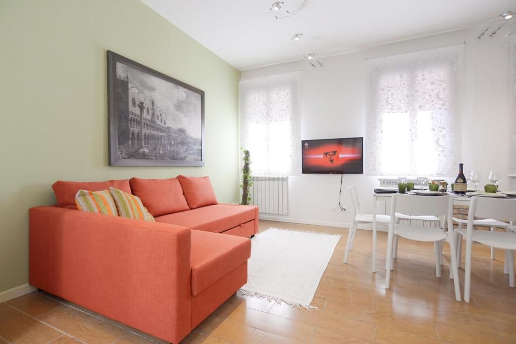 Venice Murano Flat - البندقية - غرفة معيشة