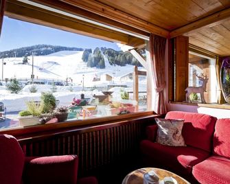 Hotel les Flocons - Courchevel - Sala de estar