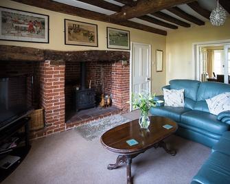 Sidney House Farm - Holt - Sala de estar