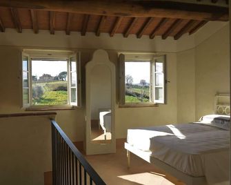 Elegante Casa di Campagna con Torretta e Piscina - Marciano della Chiana - Bedroom