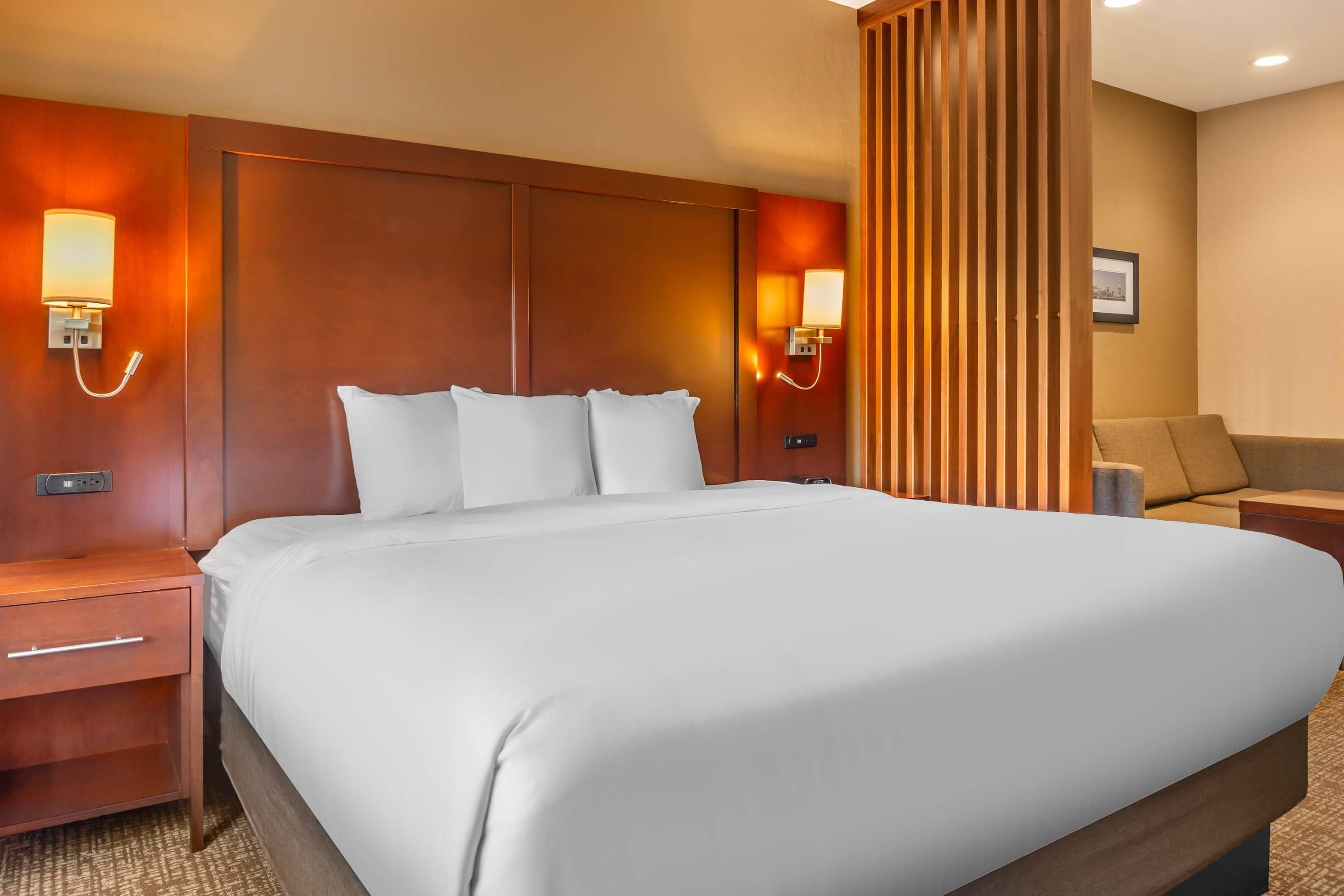 كمفرت سويتس فلورينس - سينسيناتي ساوث - فلورنسا - غرفة نوم