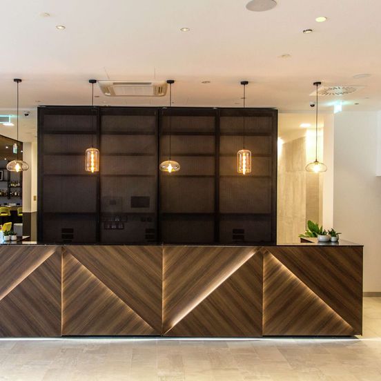 Front desk view of Hilton Garden Inn Zagreb - Radnicka