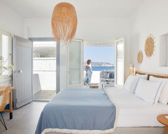 Milos Breeze Boutique Hotel - Plaka - Slaapkamer