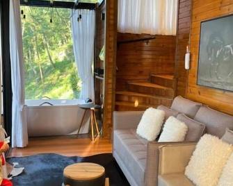 Vale Dourado Cabanas - Urubici - Sala de estar