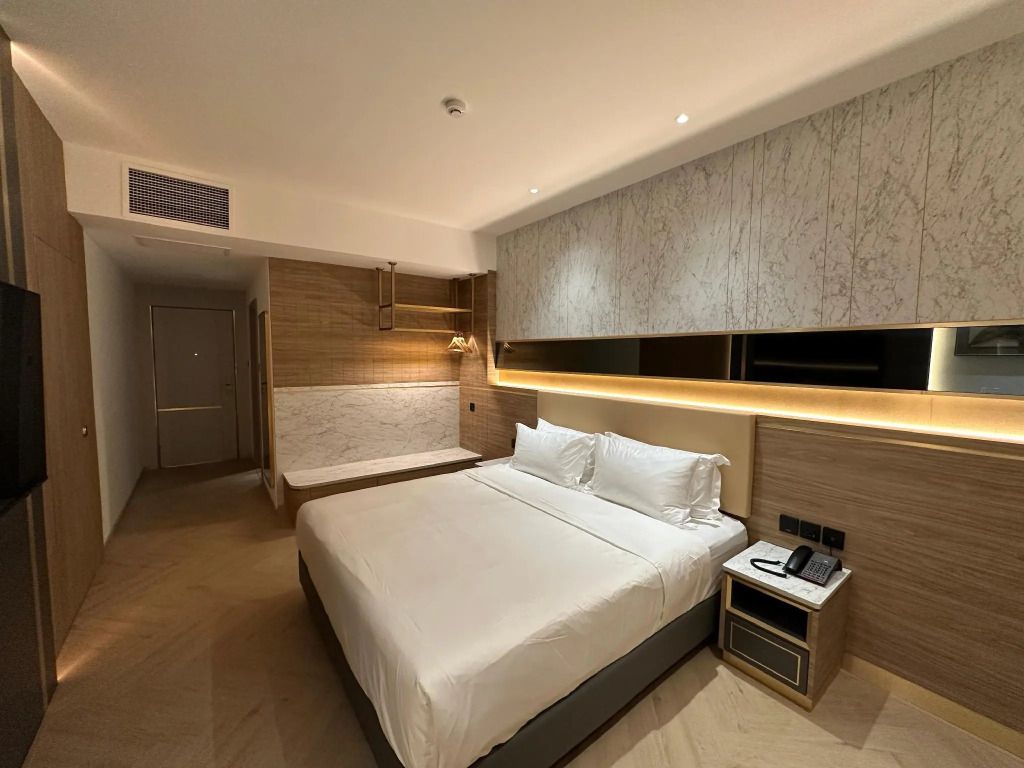 جراند سيتي هوتل - باندار سري بيغاون - غرفة نوم