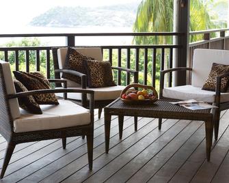 Villas Palm Royal - Luxury Villa King With A Private Pool Ocean View - Port Glaud - Balcony