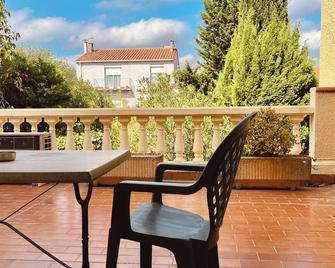 Hôtel le Nid - Argelès-sur-Mer - Parveke