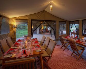 Kicheche Mara Camp - Maasai Mara - Restaurante