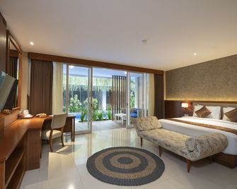 d'Nusa Beach Club and Resort - נוסה פנידה - חדר שינה