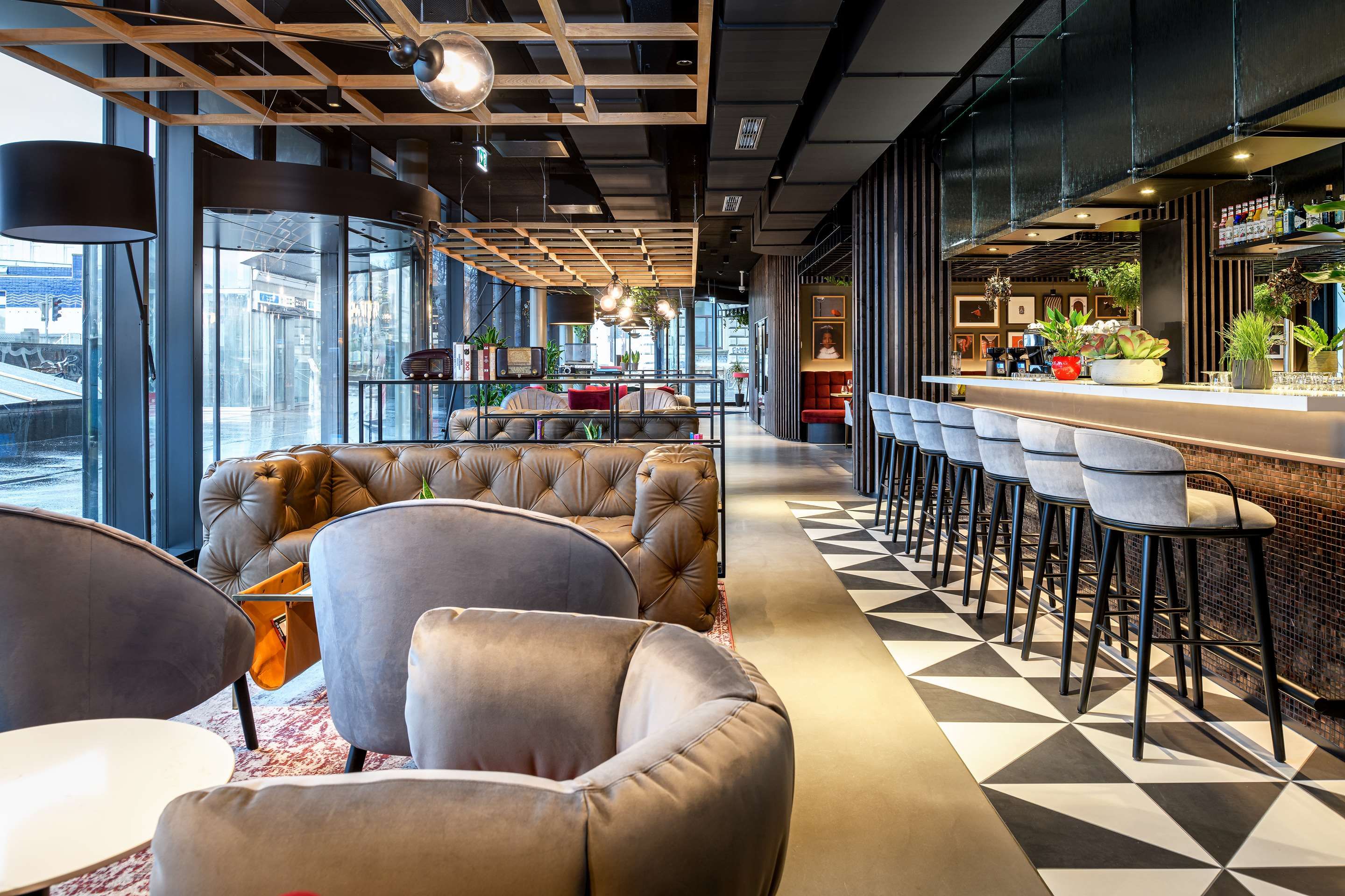 Bar view of Radisson Red Hotel, Vienna