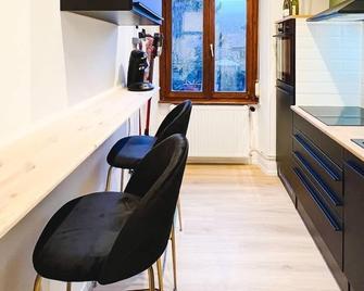 Appart'Hôtel Le Valdoie - Rénové, Calme & Netflix - Belfort - Cocina
