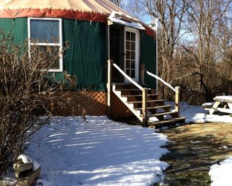 Elegant, Eco-Friendly Yurt in Newfield, New York - Ithaca