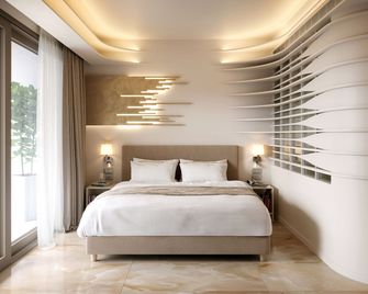Green Suites Boutique Hotel - Atene - Camera da letto