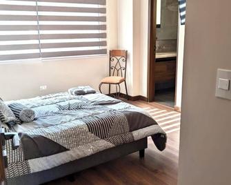 Beautiful apartment with 2 rooms/3 beds/2 bathrooms with WIFI - Cochabamba - Bedroom
