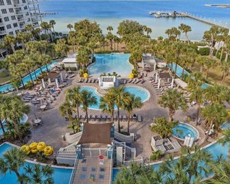 Sandpiper Ph-08 ~ Destin West End-Unit Penthouse ~ Lazy River ~ Amazing Views ~ Rooftop Grill - Fort Walton Beach - Pool
