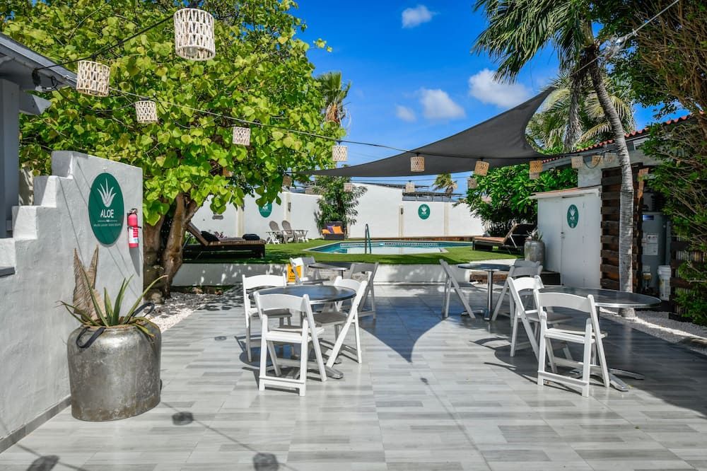 Aloe B&B - Oranjestad - Innenhof
