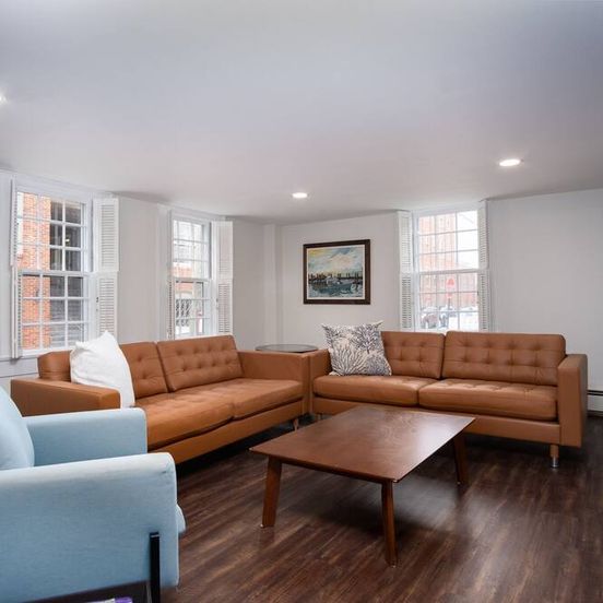 Living room view of Newly renovated 3 bedroom/3 bathroom unit