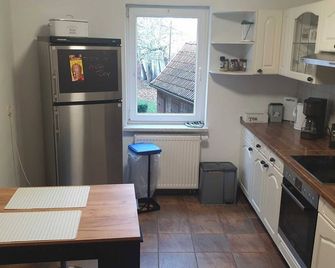 Pension Am Großen Markt - 오스터부르크 - 주방