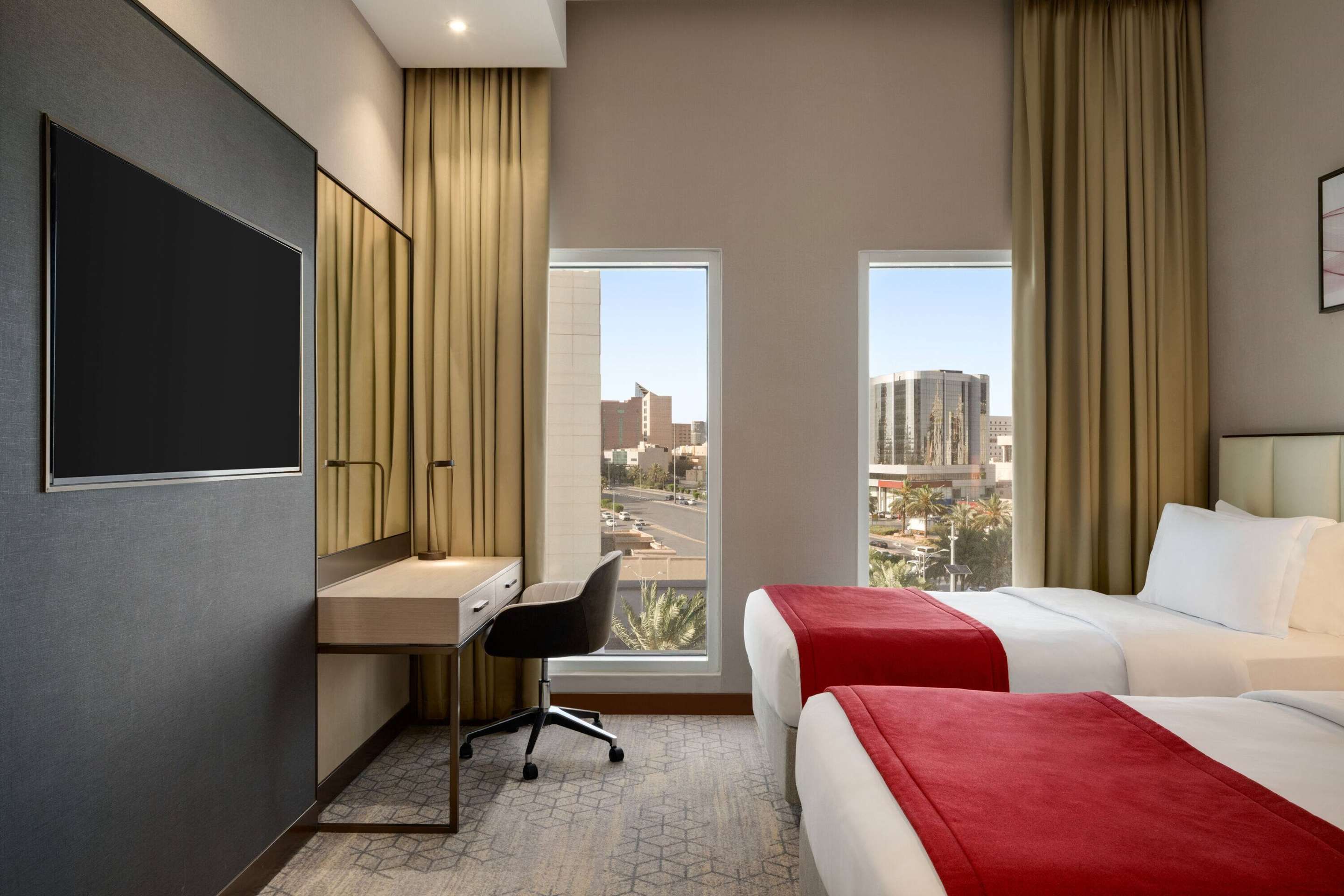 فندق رمادا باي ويندهام الرياض طريق الملك فهد - الرياض - غرفة نوم