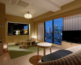 Osaka View Hotel Honmachi - Osaka - Sala de estar