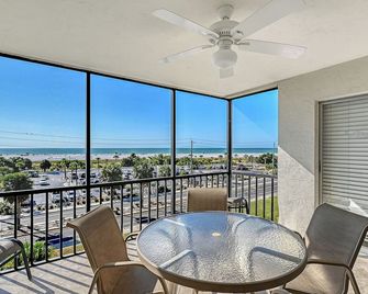 Amazing Gulf Views 2 Bed 2 Bath at Siesta Key Beach Steps to Beach - Sarasota - Balkon