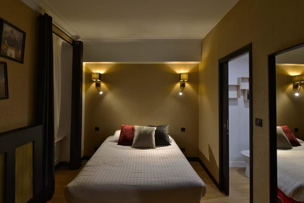 Hôtel Le Tiburon - שרבור-אוקטביל - חדר שינה