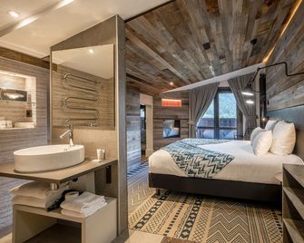 Chalet Hôtel Le Prieuré & Spa - שאמוני מון-בלאן - חדר שינה