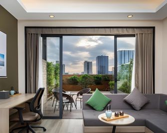 Greentree Eastern Hotel Shenzhen Pinghu Huanan - Shenzhen - Vardagsrum
