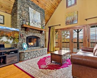 Thistle Ridge - Lake Adger Lakefront, Big Views! - Mill Spring - Sala de estar