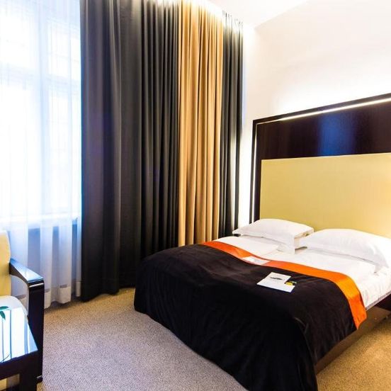 Bedroom view of The Levante Parliament A Design Hotel