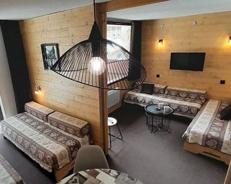 La Plagne Appart 4p Tt Confort Ski In Ski Out - Aime-la-Plagne - Bedroom