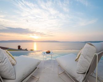 Luxury Villa With Sauna - Labin - Balkón