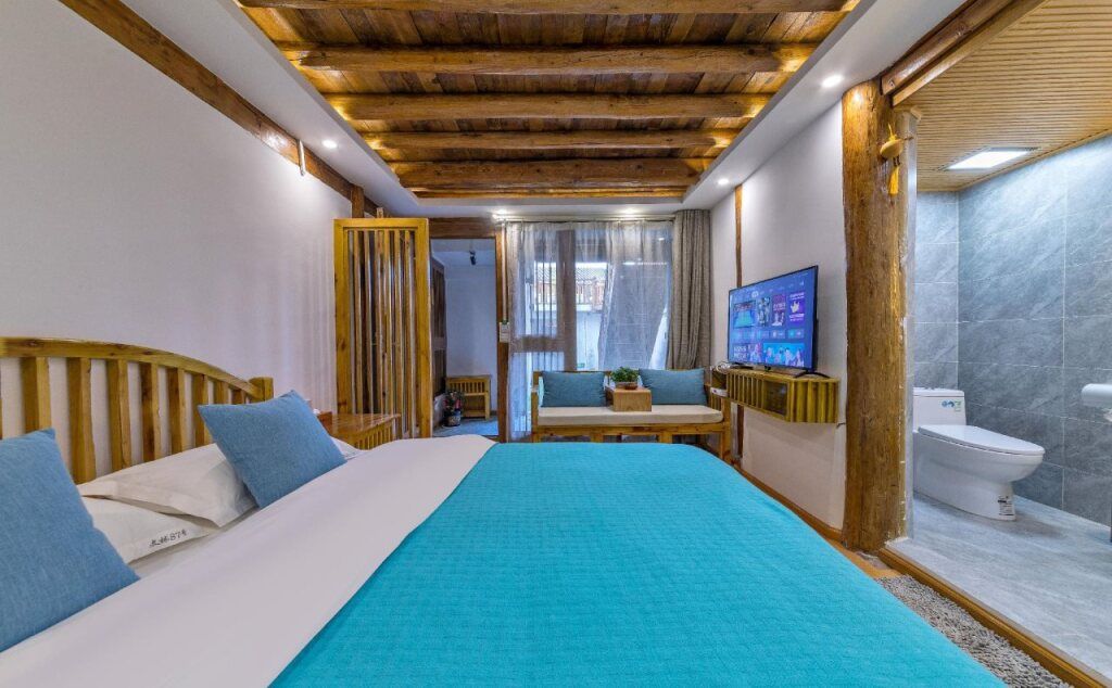 Lijiang Village House - ליז'יאנג - חדר שינה