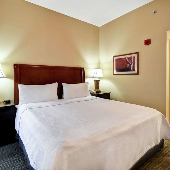 Bedroom view of Homewood Suites by Hilton Lancaster