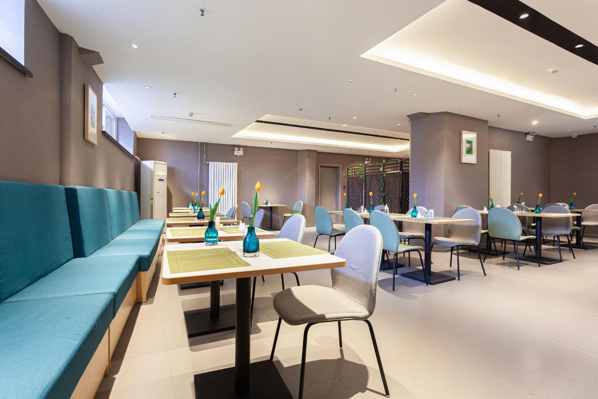 Homeinn Selected Hotel (Qingdao Railway Station Zhanqiao German Style Street) - تشينغداو - مطعم
