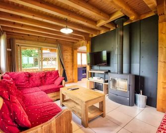 Chalet moderne avec jacuzzi, animaux admis, Morillon - FR-1-642-66 - Morillon - Living room