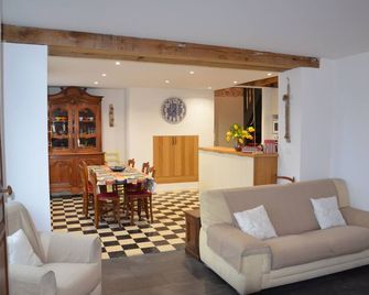 Historic townhouse - Saint-Valery-en-Caux - Obývací pokoj