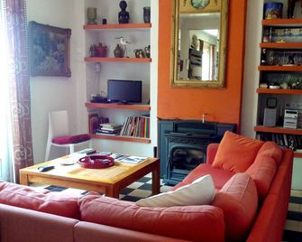 Villa overlooking the sea and the woods in the heart of an exceptional site - Ault - Wohnzimmer