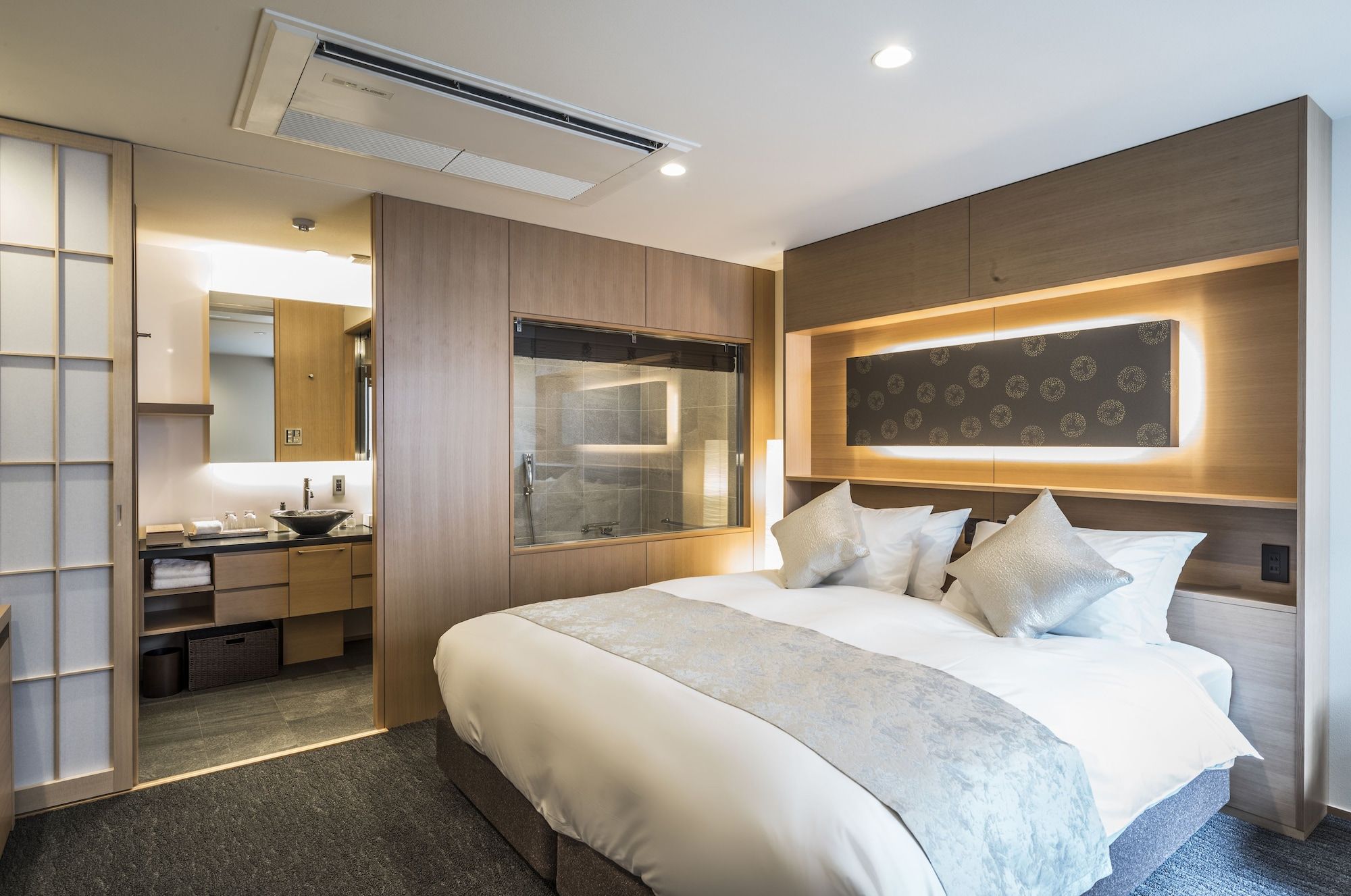 Bedroom view of Villa Sanjomuromachi Kyoto