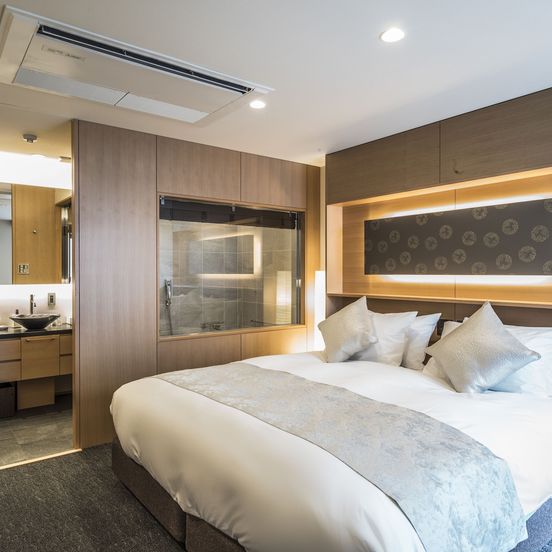 Bedroom view of Villa Sanjomuromachi Kyoto